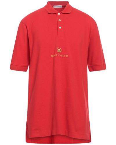 BEL-AIR ATHLETICS Polo Shirt - Red