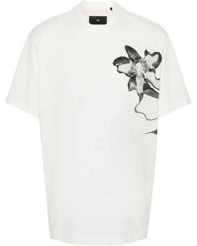 Y-3 T-shirt - Blanc