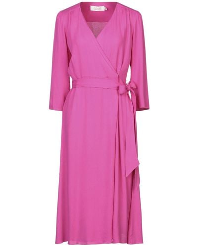 Goat Midi Dress - Pink