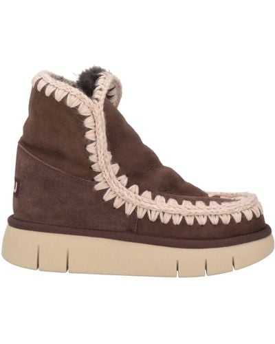 Mou Ankle Boots - Brown