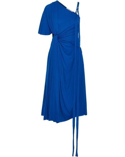 Esteban Cortazar Midi Dress - Blue