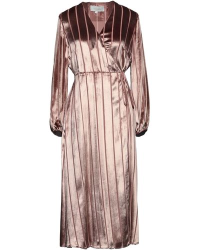 Michelle Mason Midi Dress - Pink