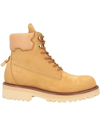 Buscemi Ankle Boots - Natural