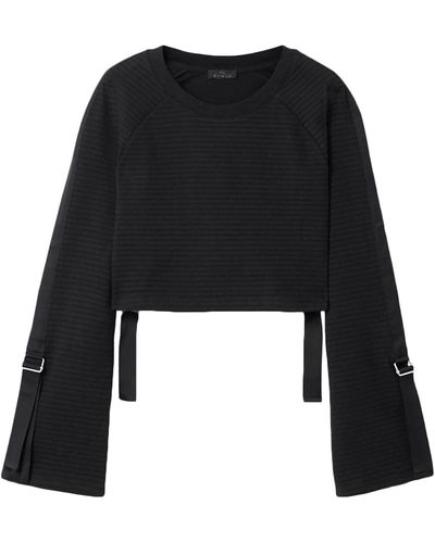The Range Sweatshirt Cotton, Elastane - Black