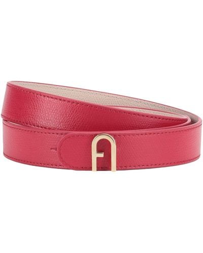 Furla Belt - Red