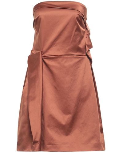 Annarita N. Mini Dress - Brown