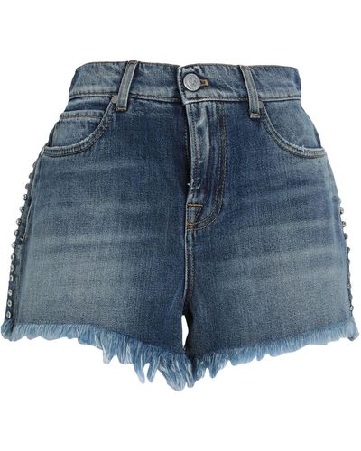 Gaelle Paris Denim Shorts - Blue