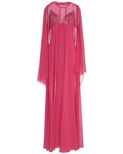 Fabiana Ferri Maxi Dress - Pink