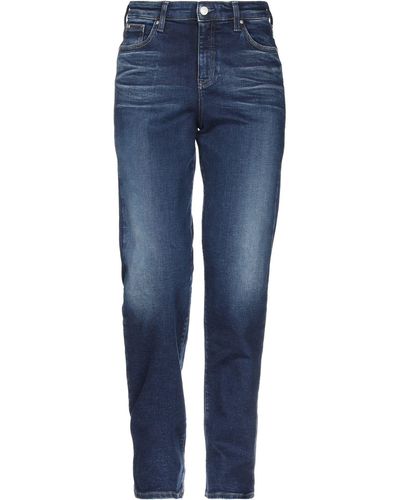 Armani Jeans Denim Trousers - Blue