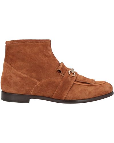 UNCONVENTIONAL ROYAL Ankle Boots Soft Leather - Brown