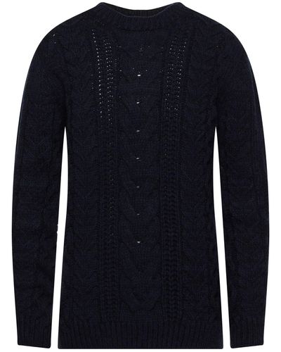 Dondup Midnight Sweater Merino Wool, Acrylic - Blue