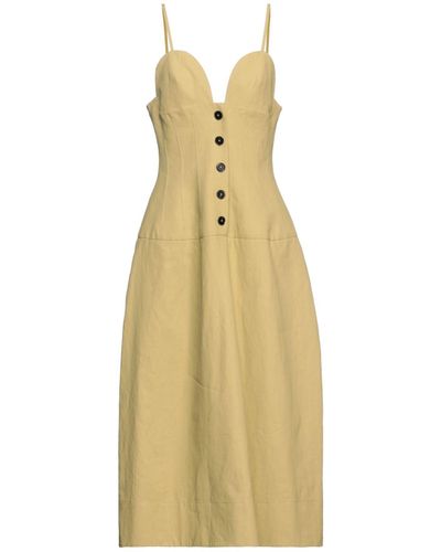 Jil Sander Long Dress - Yellow
