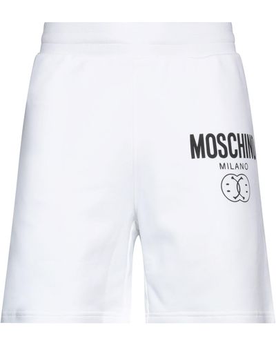 Moschino Shorts E Bermuda - Bianco