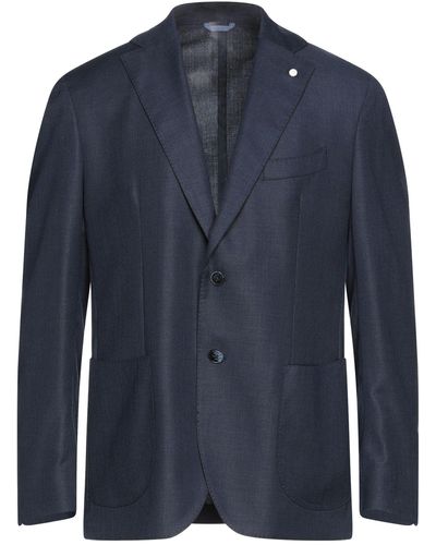 Luigi Bianchi Suit Jacket - Blue