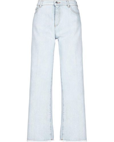 Emporio Armani Wide-leg jeans for Women | Online Sale up to 80% off | Lyst