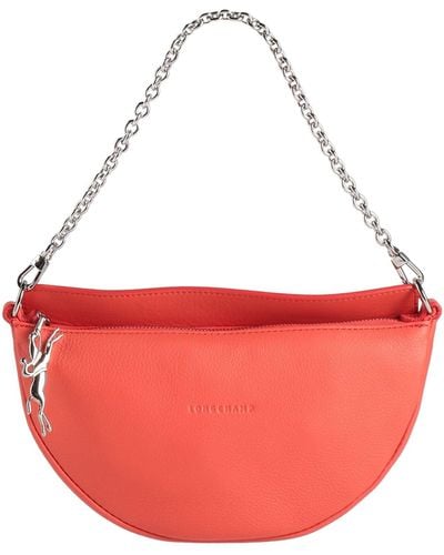 Longchamp Handbag Leather - Red