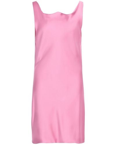 Norma Kamali Mini-Kleid - Pink