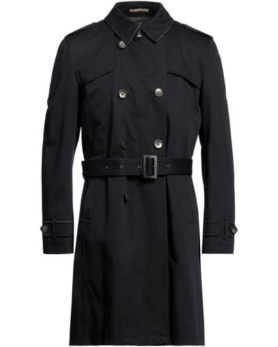 Herno Overcoat & Trench Coat - Blue