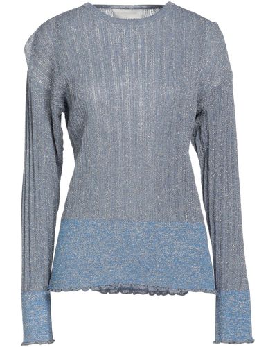L'Autre Chose ' Autre Chose Slate Sweater Viscose, Nylon, Polyester - Blue