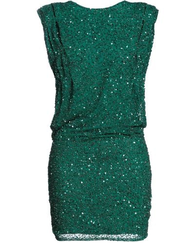 retroféte Embellished Tulle Mini Dress - Green