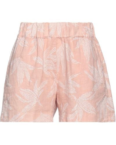 120% Lino Shorts & Bermuda Shorts - Pink
