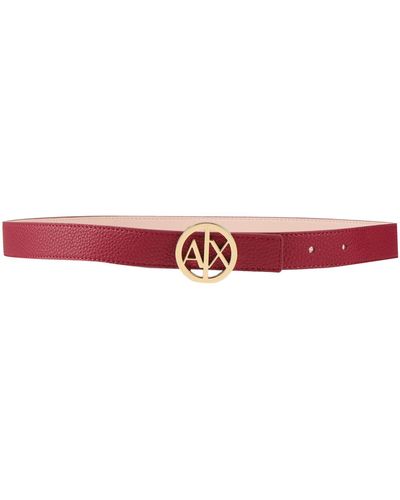 Armani Exchange Belt - Red