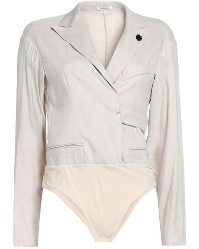 Lardini Bodysuit Cotton - White