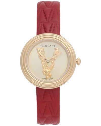 Versace Reloj de pulsera - Rojo