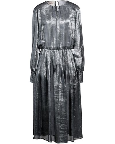 Crida Milano Midi Dress - Grey