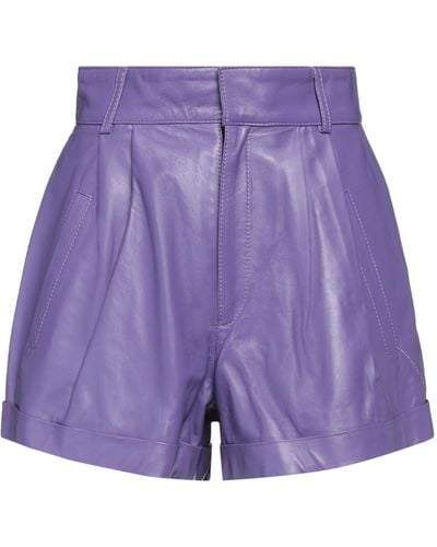 Manokhi Shorts & Bermuda Shorts - Purple