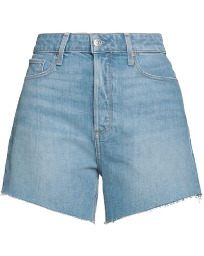 PAIGE Shorts Jeans - Blu