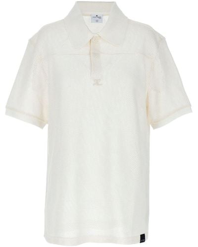 Courreges Poloshirt - Weiß