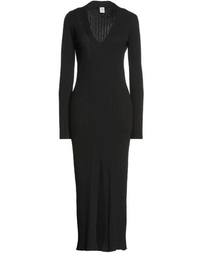 Eleventy Maxi Dress - Black