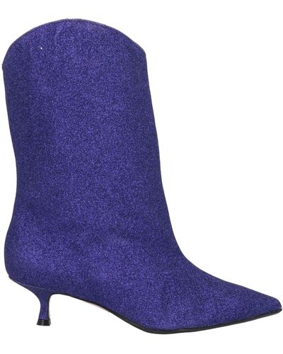 Anna F. Ankle Boots - Purple