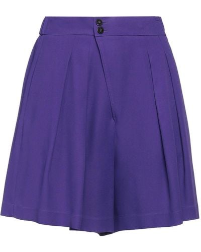 Forte Forte Shorts & Bermuda Shorts - Purple