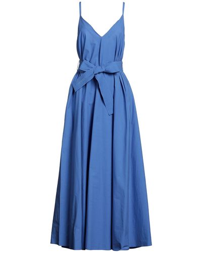 P.A.R.O.S.H. Maxi Dress - Blue