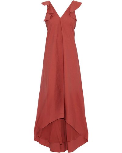 Brunello Cucinelli Long Dress - Red