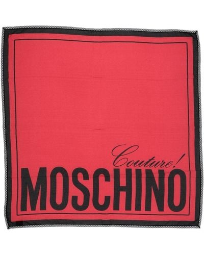 Moschino Schal - Rot