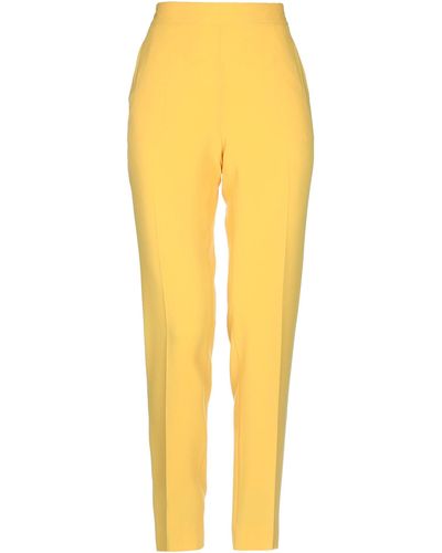 Alberto Biani Trousers - Yellow