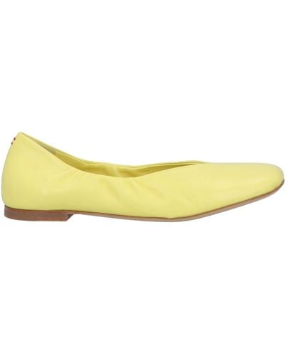Halmanera Ballet Flats - Yellow