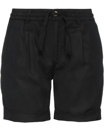 Blauer Shorts & Bermuda Shorts Lyocell - Black