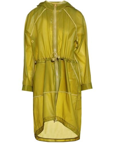 Elisabetta Franchi Overcoat & Trench Coat - Yellow