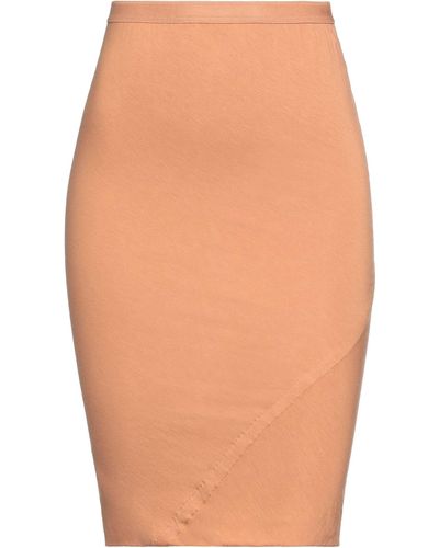 Rick Owens Lilies Midi Skirt - Orange
