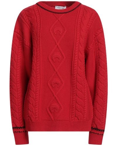 Marine Serre Sweater - Red