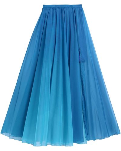 FELEPPA Maxi Skirt - Blue