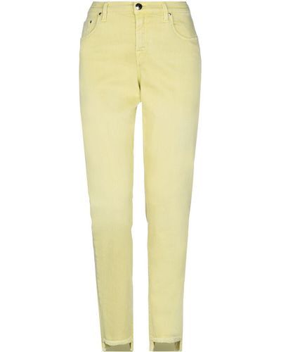 Jacob Coh?n Jeans Lyocell, Cotton, Polyester, Elastane - Yellow