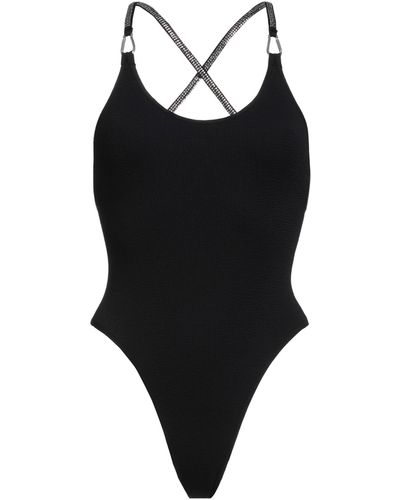 Heron Preston One-piece Swimsuit - Black