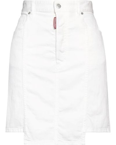 DSquared² Denim Skirt - White