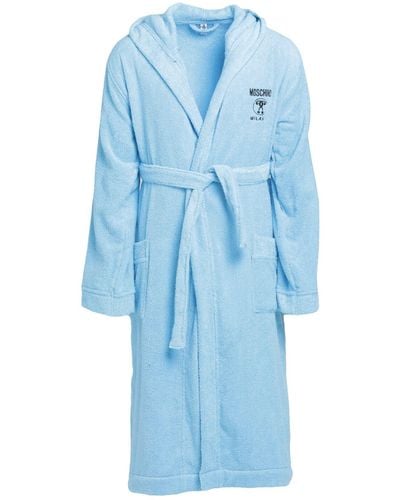 Moschino Dressing Gown Or Bathrobe - Blue