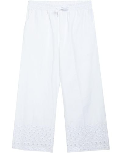 SKILLS & GENES Trousers Cotton - White